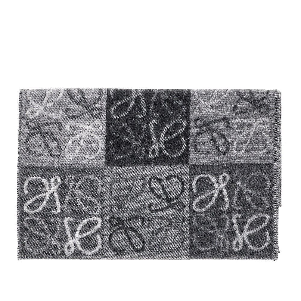 Sciarpa in lana jacquard Anagram