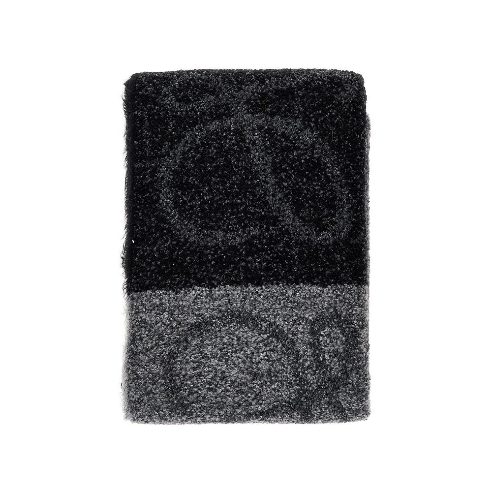 'Anagram' alpaca-blend scarf