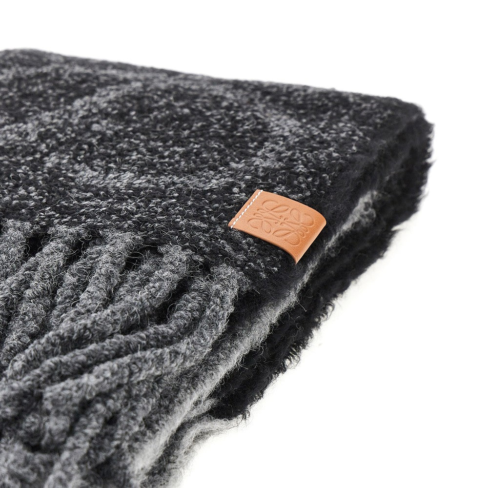 'Anagram' alpaca-blend scarf
