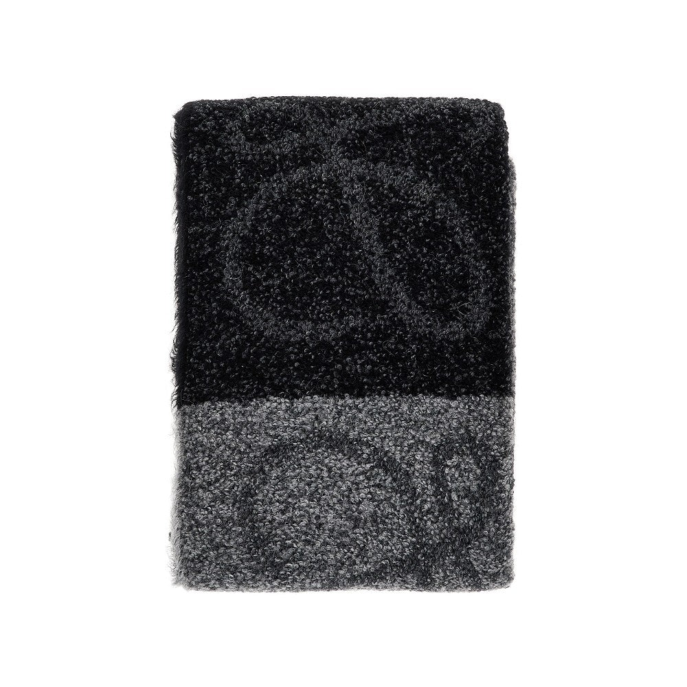 'Anagram' alpaca-blend scarf