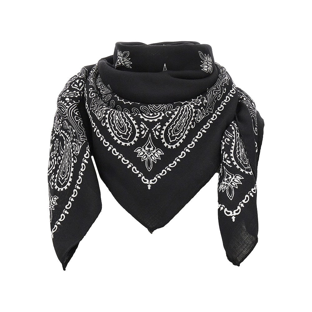 'Judy' wool squared scarf