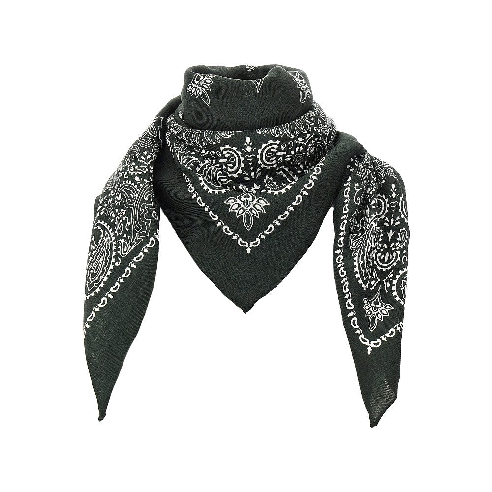 'Judy' wool squared scarf