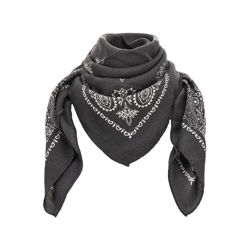 'Judy' wool squared scarf