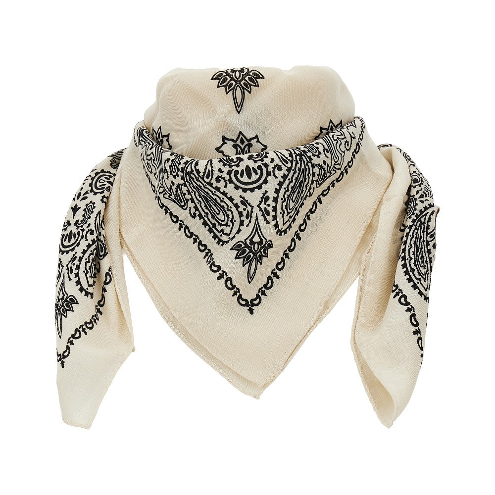 'Judy' wool squared scarf