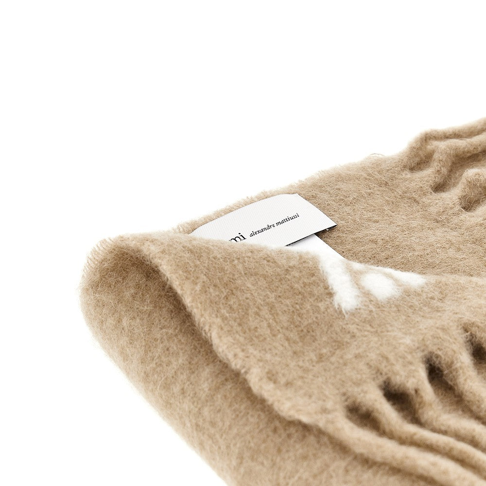 'Ami de Coeur' alpaca-blend scarf