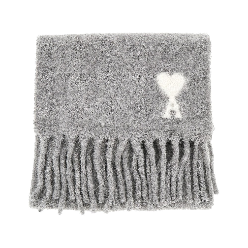 'Ami de Coeur' alpaca-blend scarf