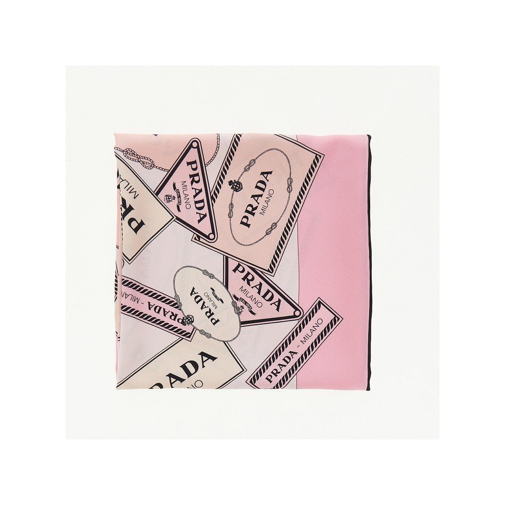 Foulard in twill di seta Heritage