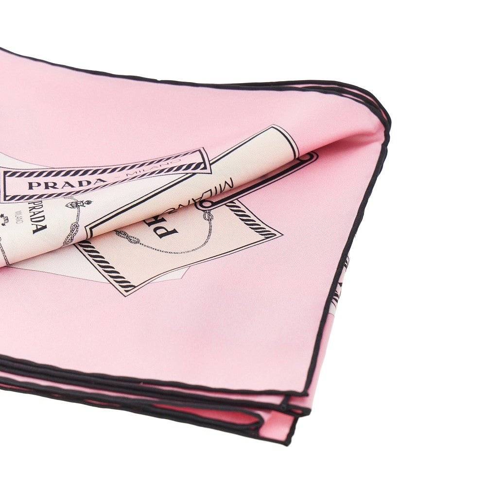 Foulard in twill di seta Heritage