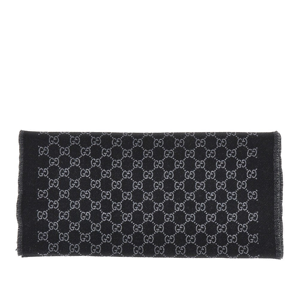GG wool-blend scarf