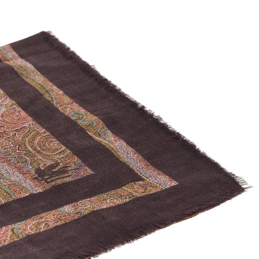 Scialle in modal e cachemire Paisley