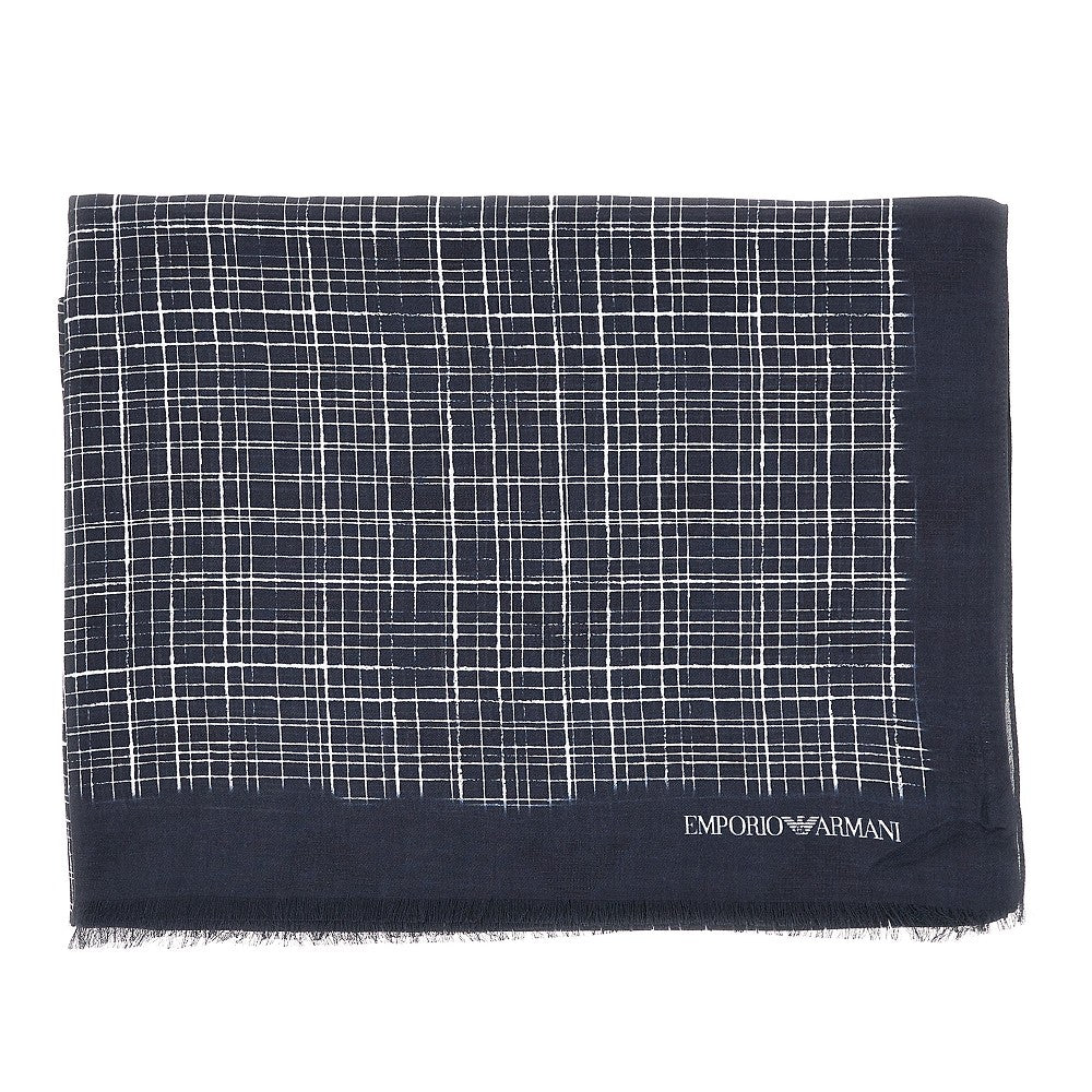 Stola in modal con motivo jacquard