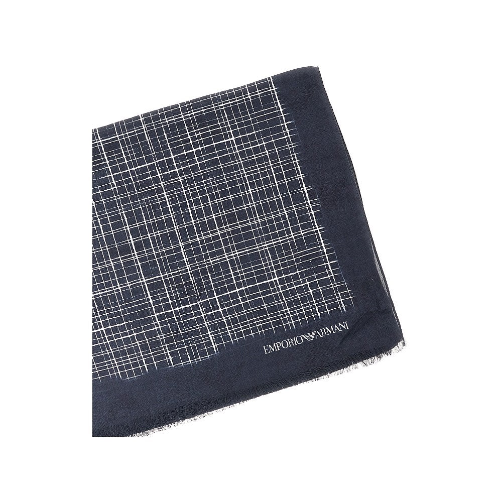 Stola in modal con motivo jacquard
