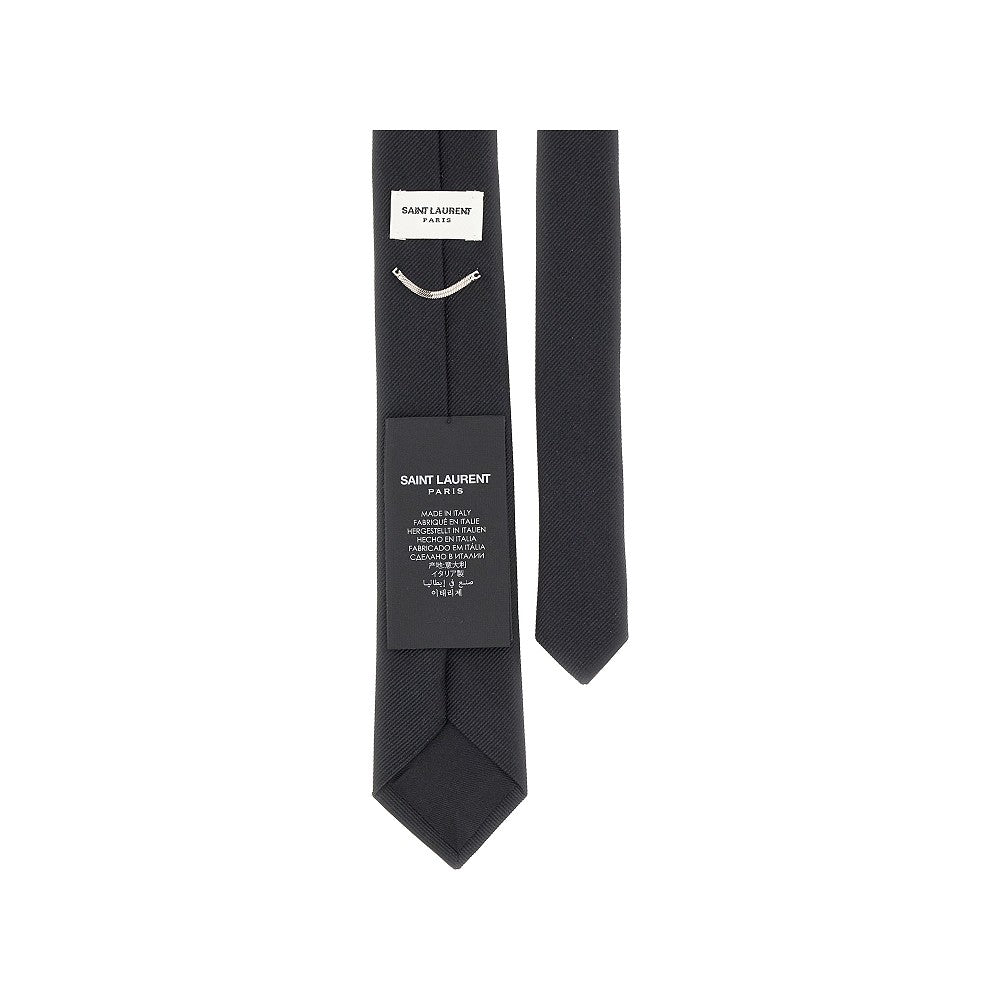 Skinny Evening silk necktie