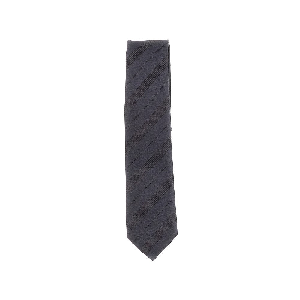 Silk faille necktie