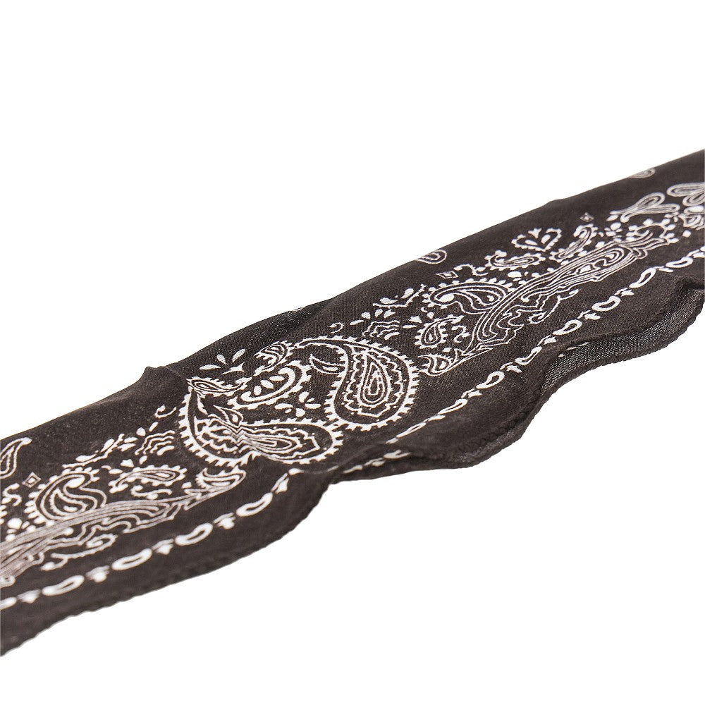 Cashmere-blend scarf with Bandana motif