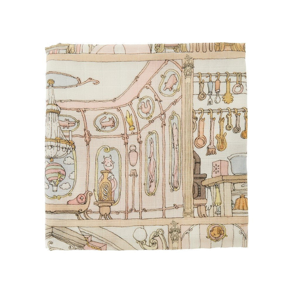 'Dollhouse' organic cotton Cloth