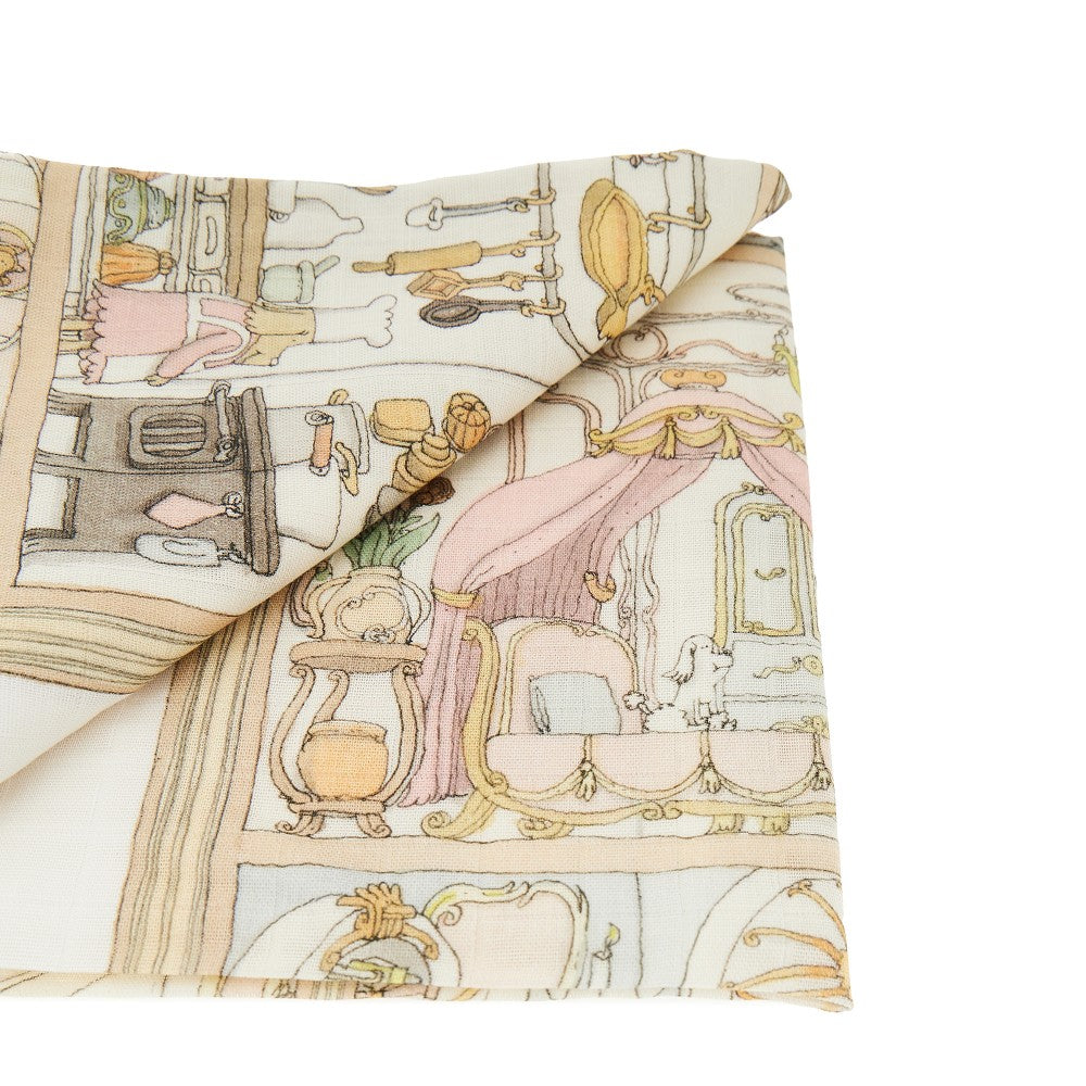 'Dollhouse' organic cotton Cloth