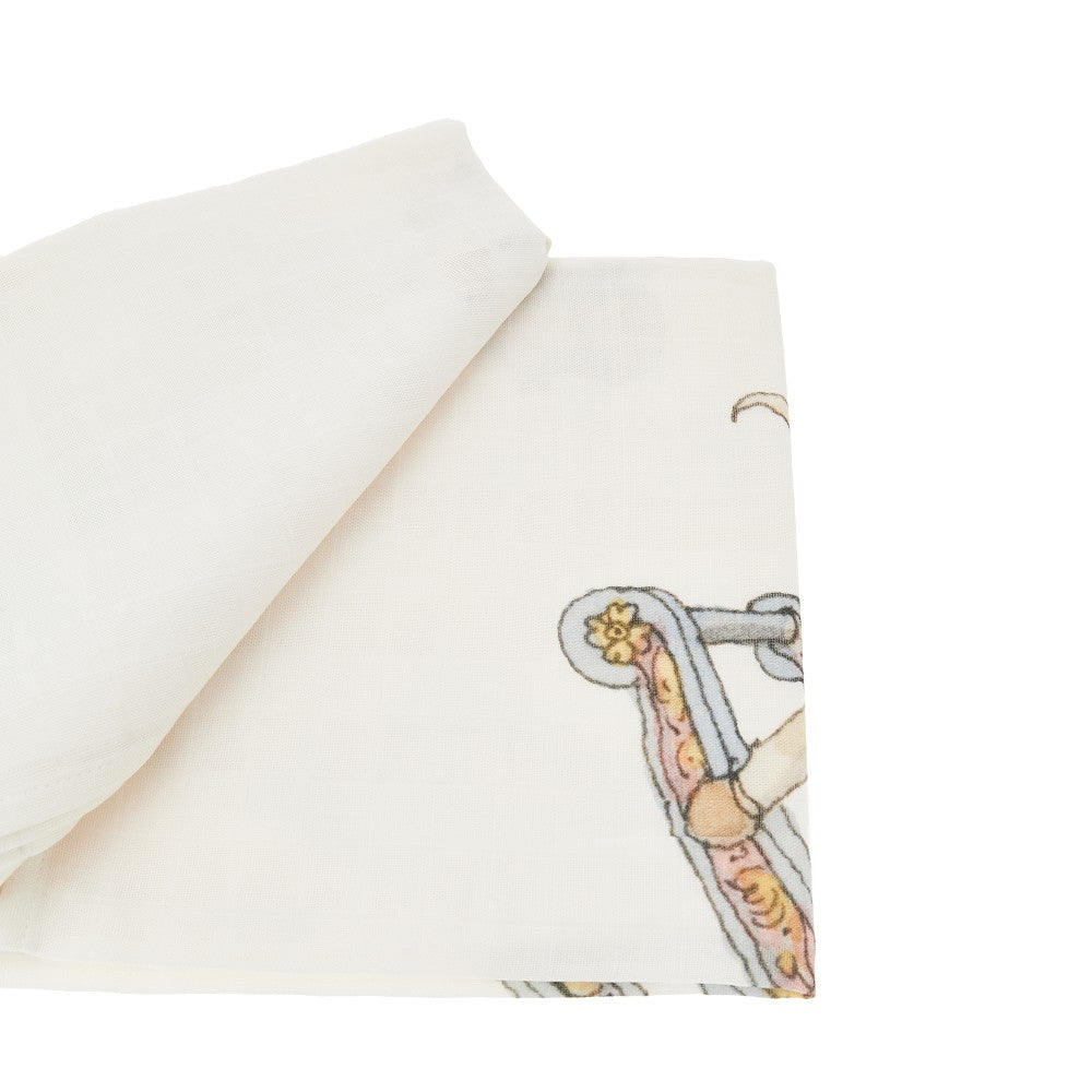 'Rocking Horse' organic cotton Cloth
