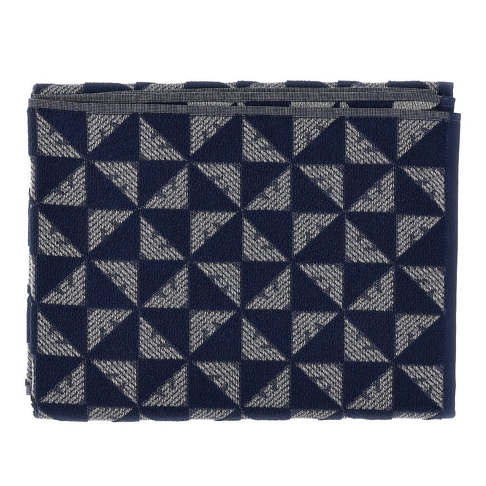 Telo mare con motivo jacquard