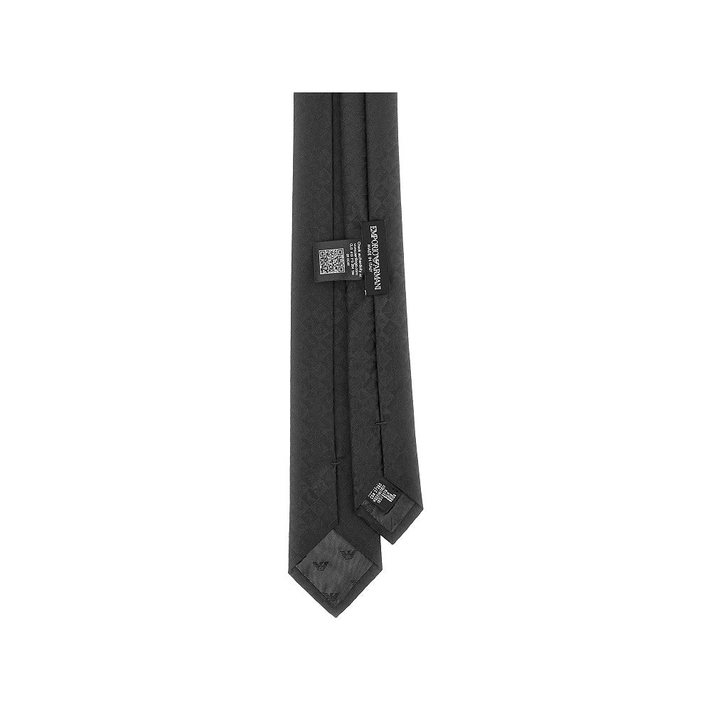 ネクタイ EMPORIO ARMANI SS25 TIE (EM001346 TE13729 F1076) Pure silk tie with jacquard micro-pattern | Emporio Armani