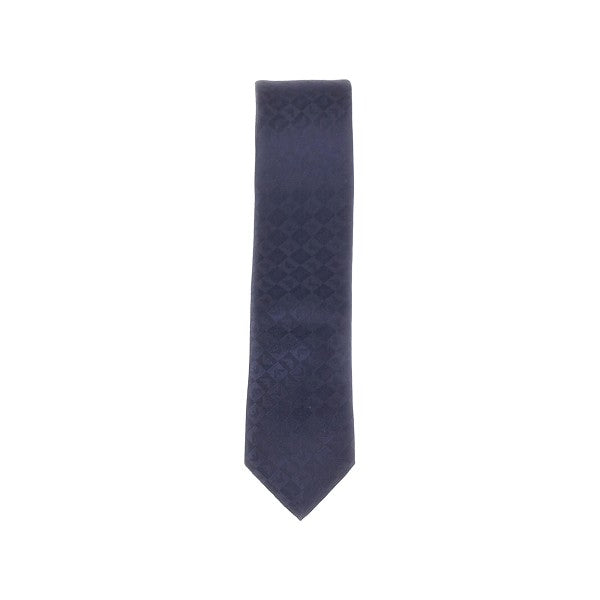Cravatta in seta jacquard monogram