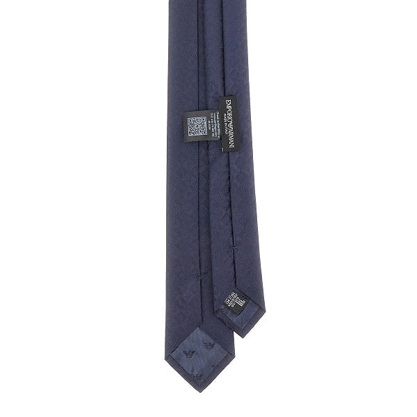 Cravatta in seta jacquard monogram