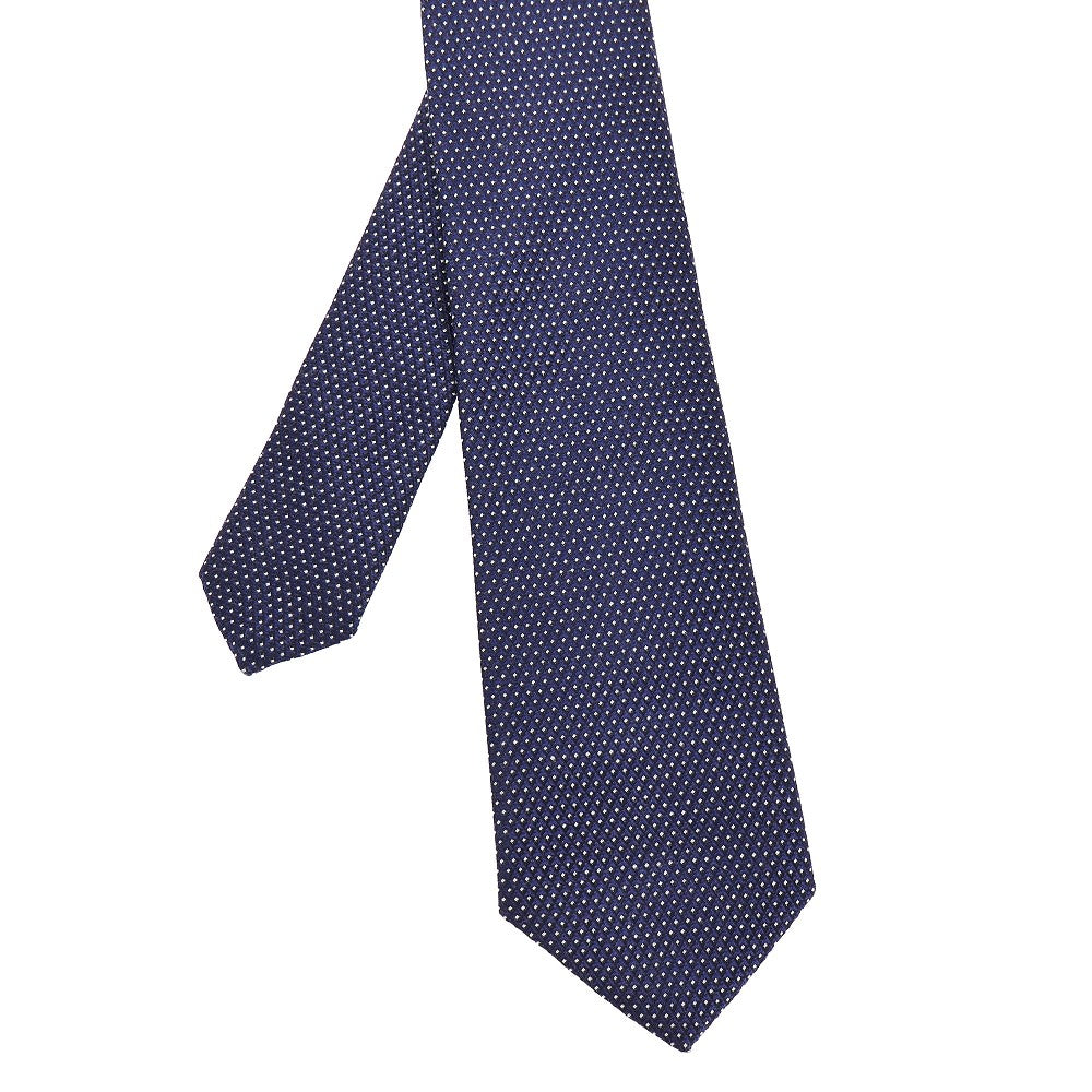 Cravatta in misto seta con motivo in jacquard