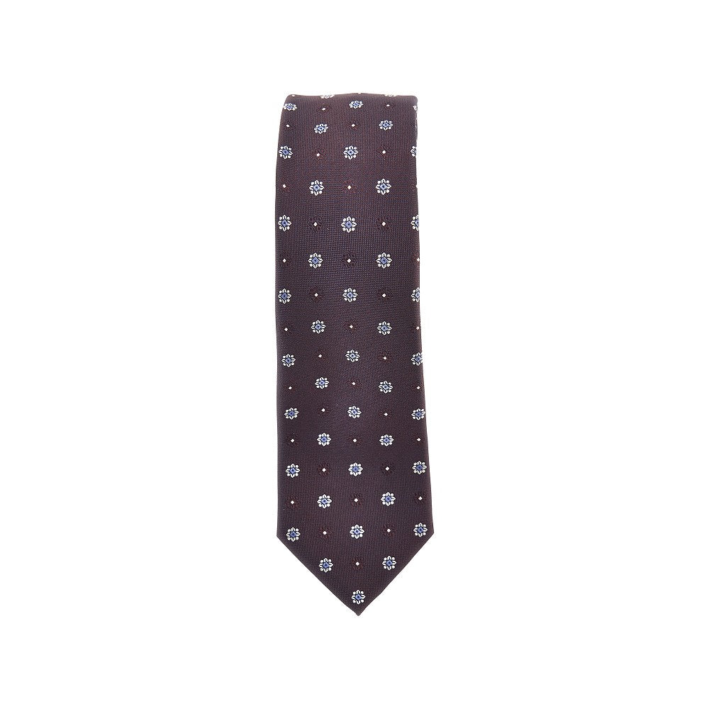Cravatta in jacquard di seta