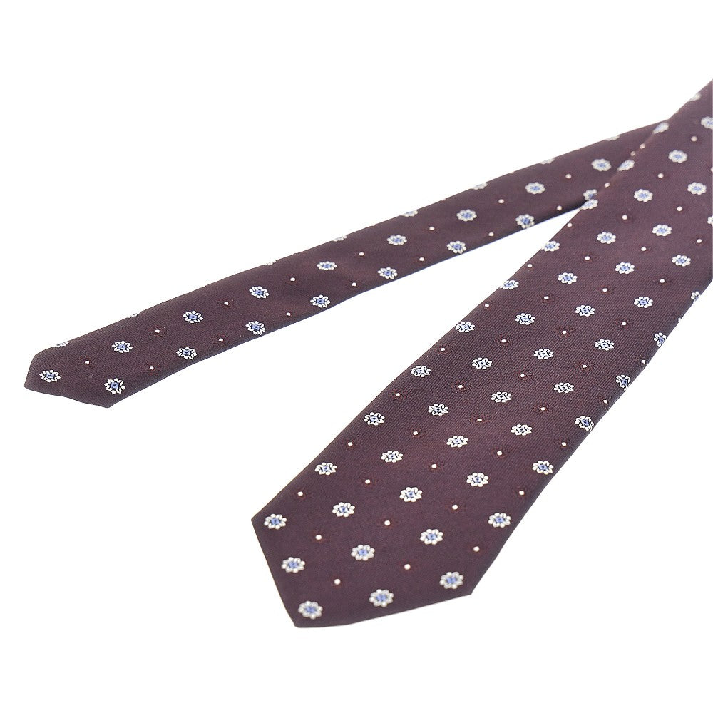 Cravatta in jacquard di seta