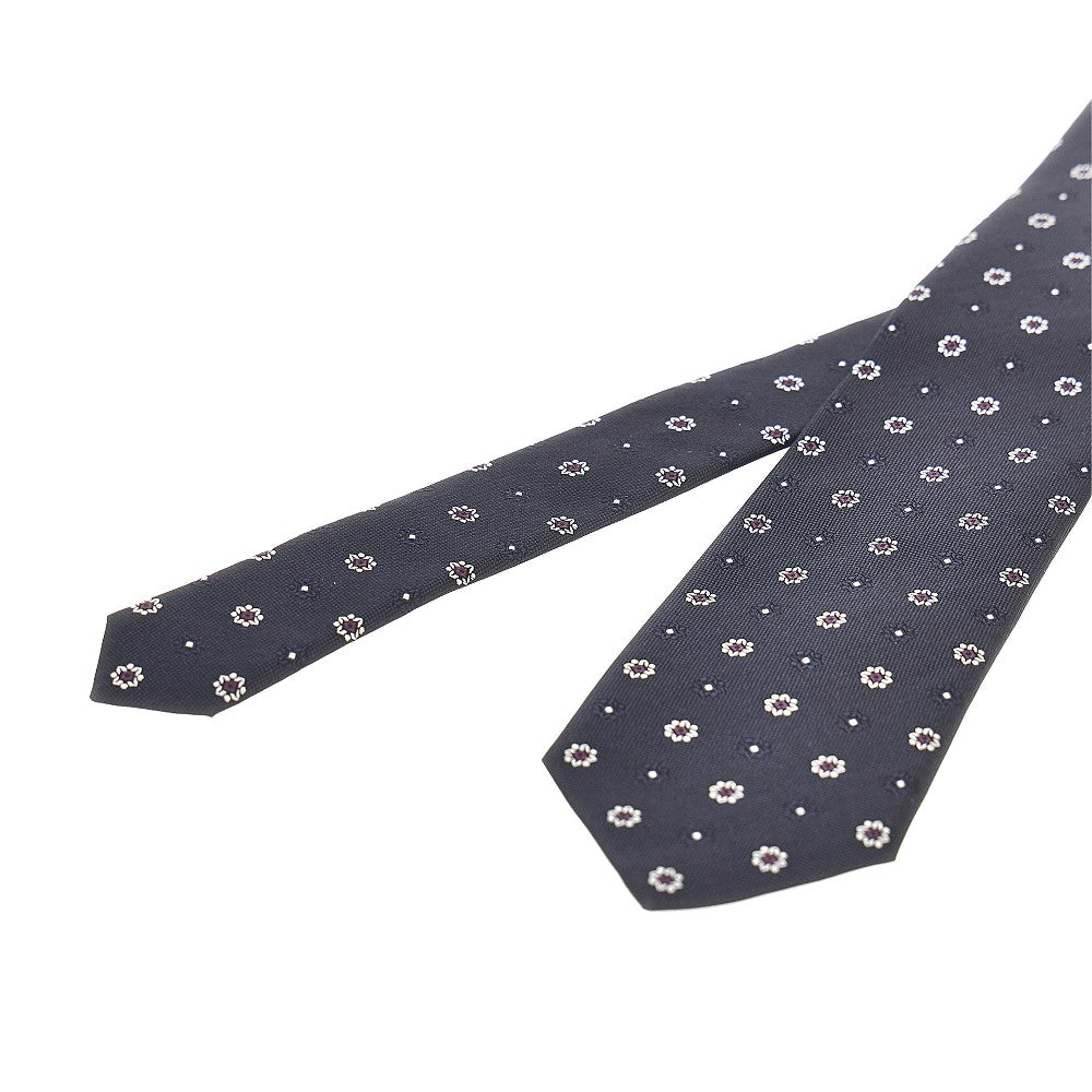 Cravatta in jacquard di seta