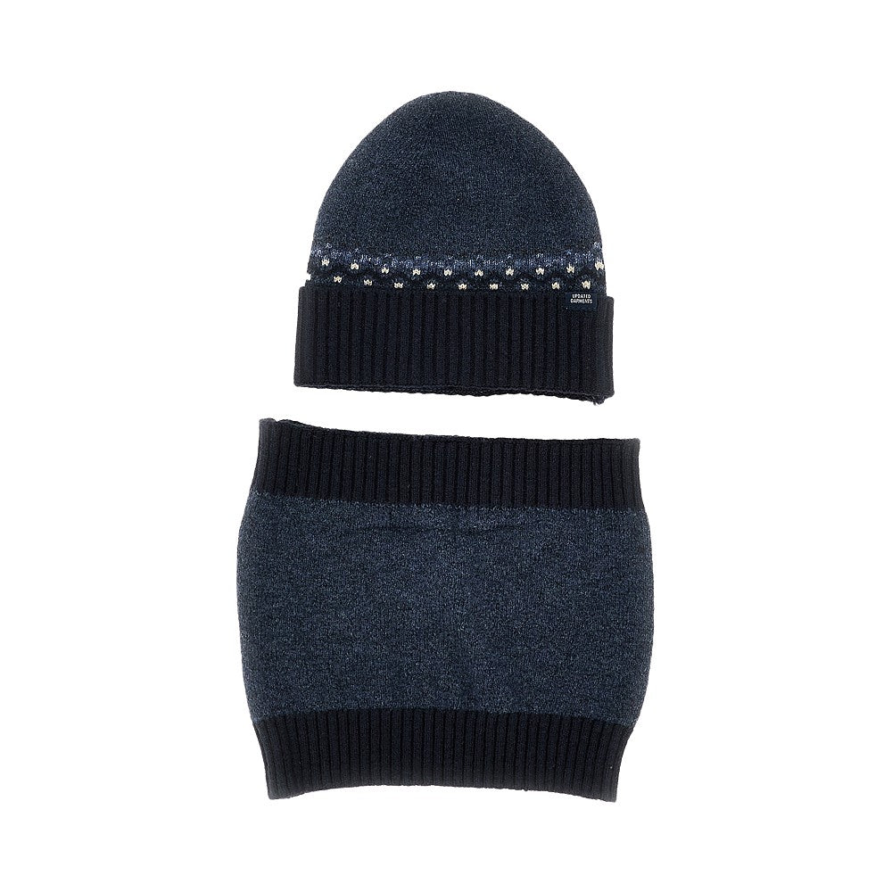 Hat and scarf two-pieces set