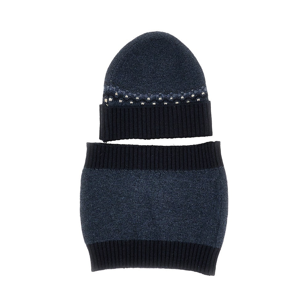 Hat and scarf two-pieces set