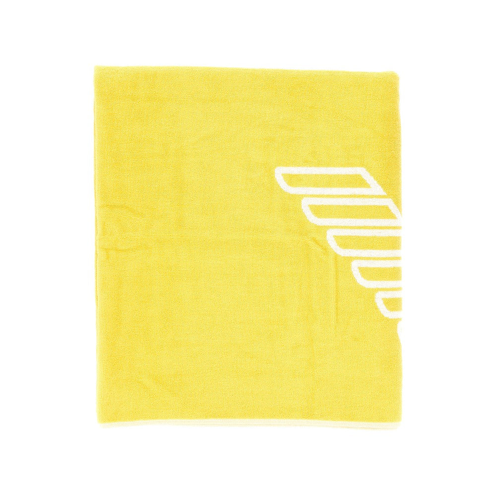 Eagle logo beach towel