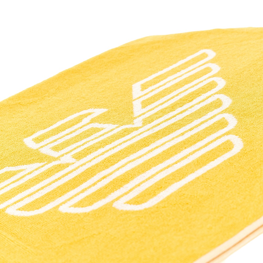 Eagle logo beach towel