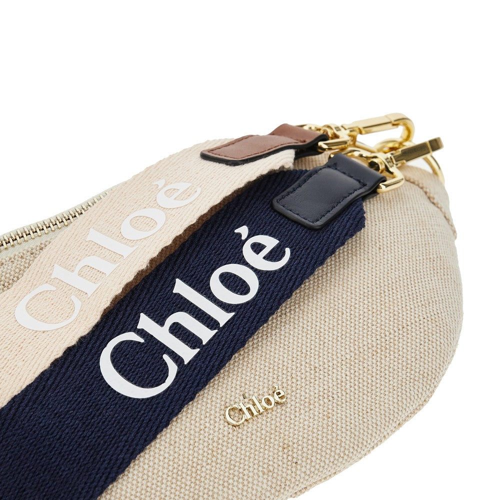 Canvas crossbody bag