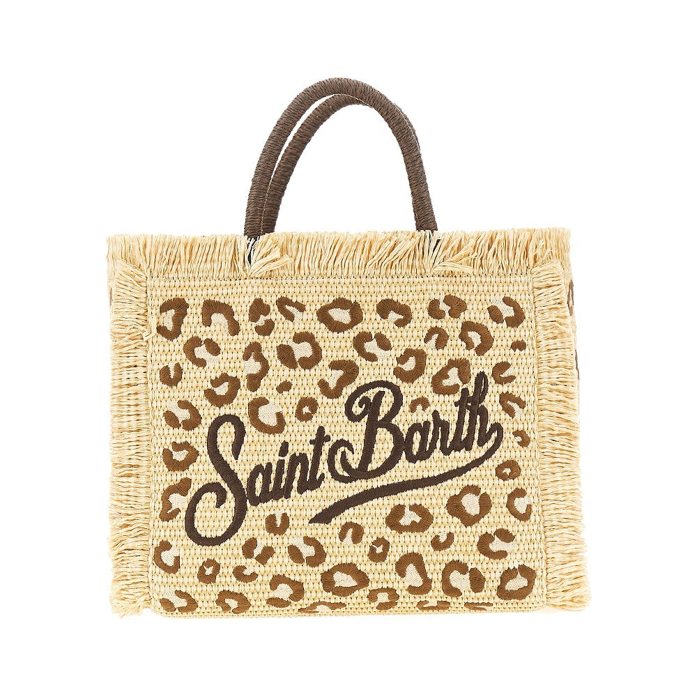 Borsa 'Colette' in rafia intrecciata