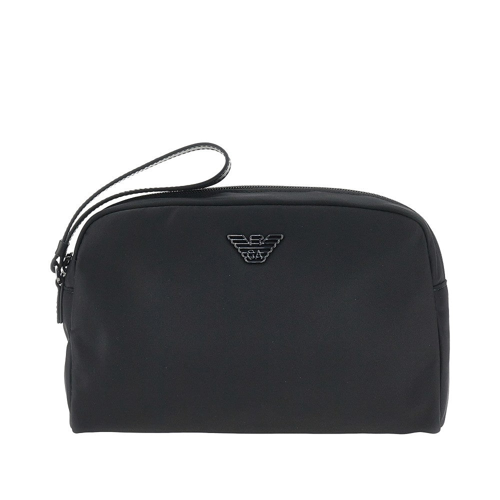 Pochette in nylon ASV con logo Eagle