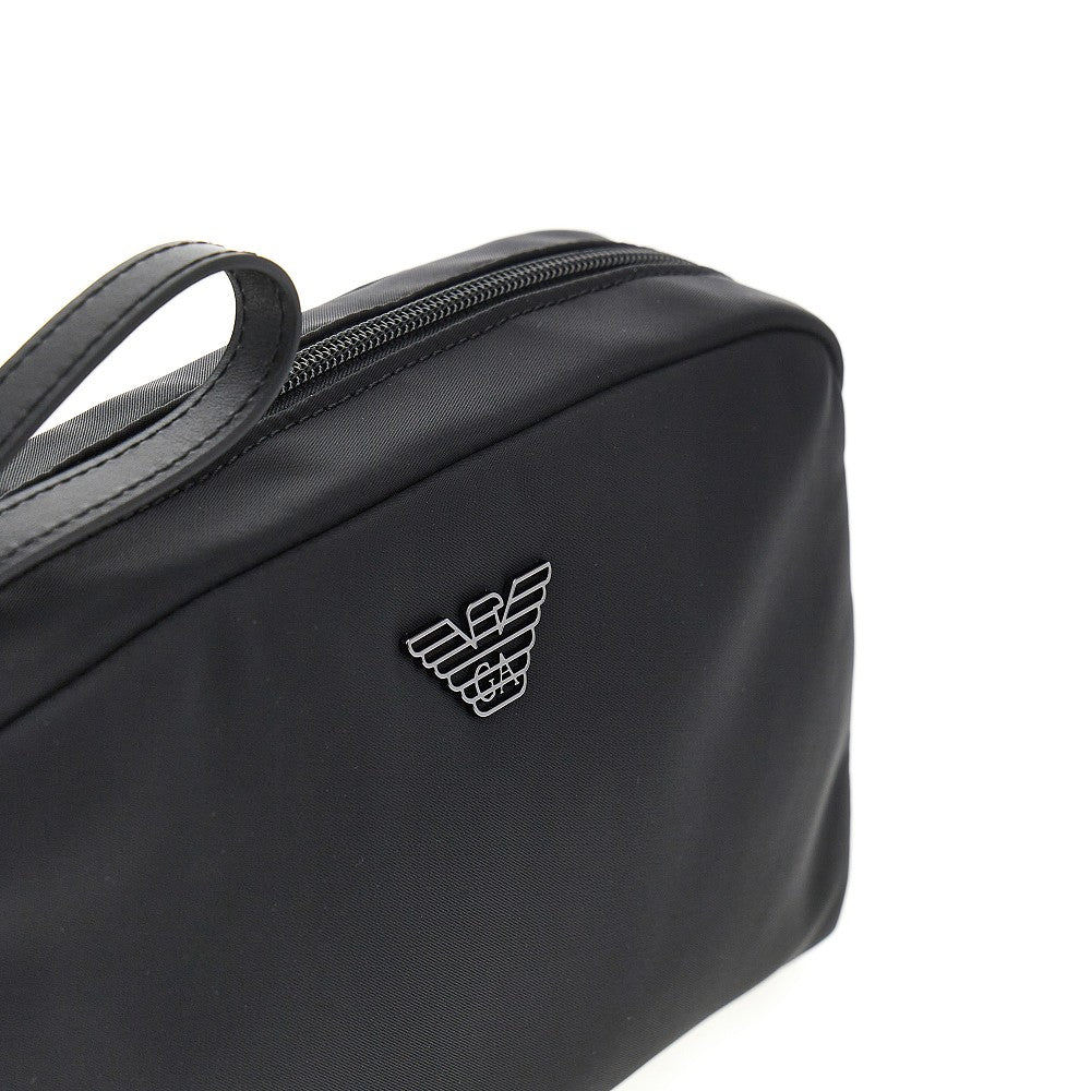 Pochette in nylon ASV con logo Eagle