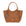 Shopping bag in pelle sintetica intrecciata