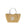 Shopping bag media in rafia sintetica