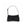 Borsa a spalla in pelle con impunture