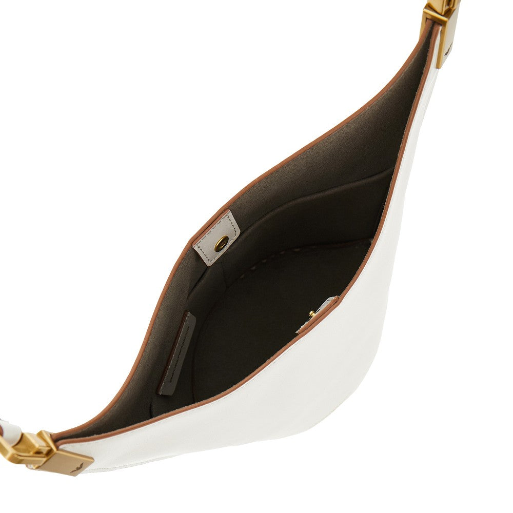 Leather small shoulder bag