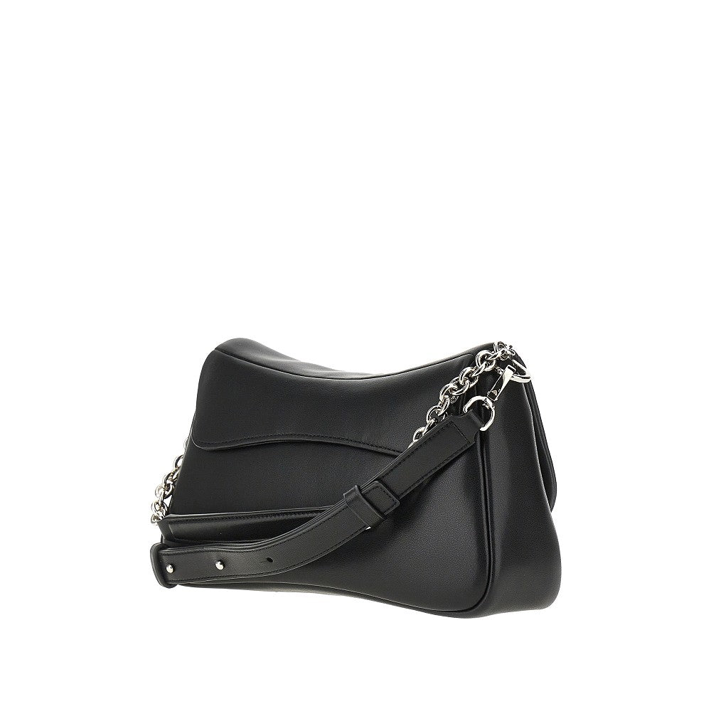Borsa a tracolla media in nappa