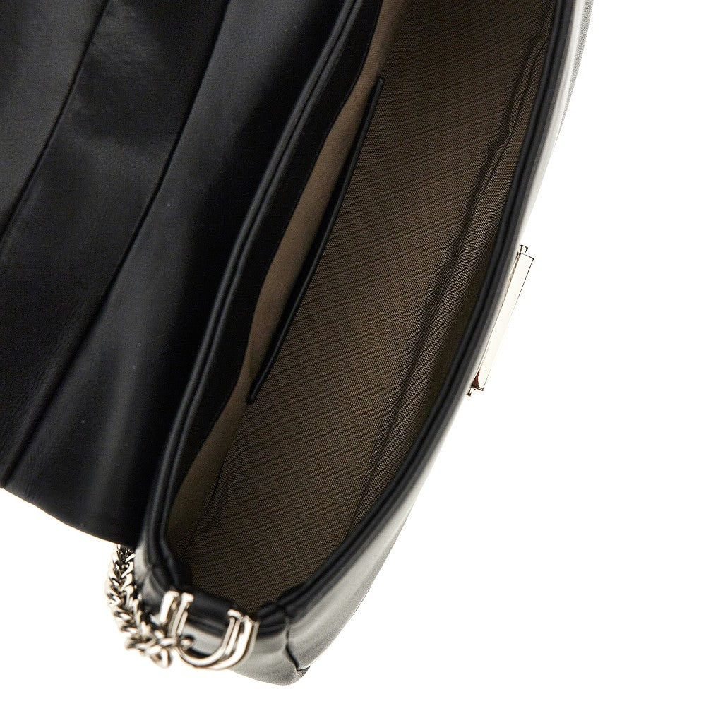 Nappa leather medium crossbody bag