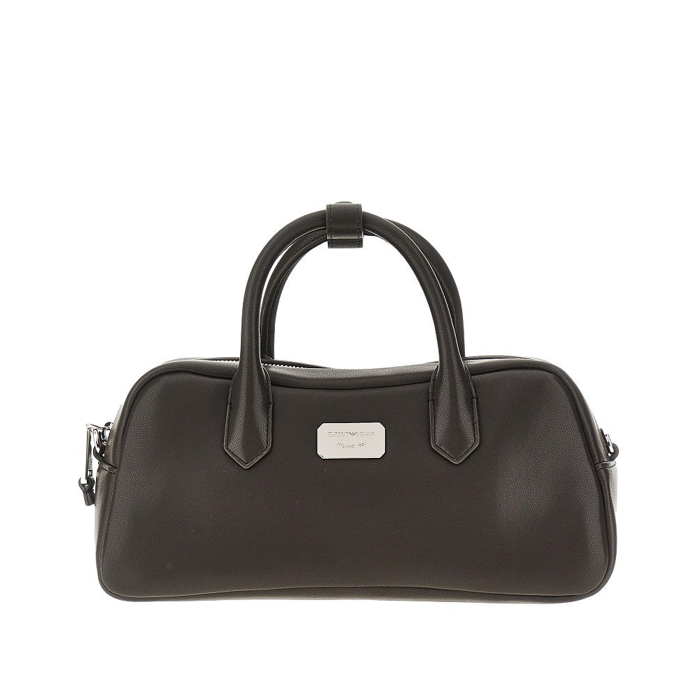 Borsa bauletto media in nappa