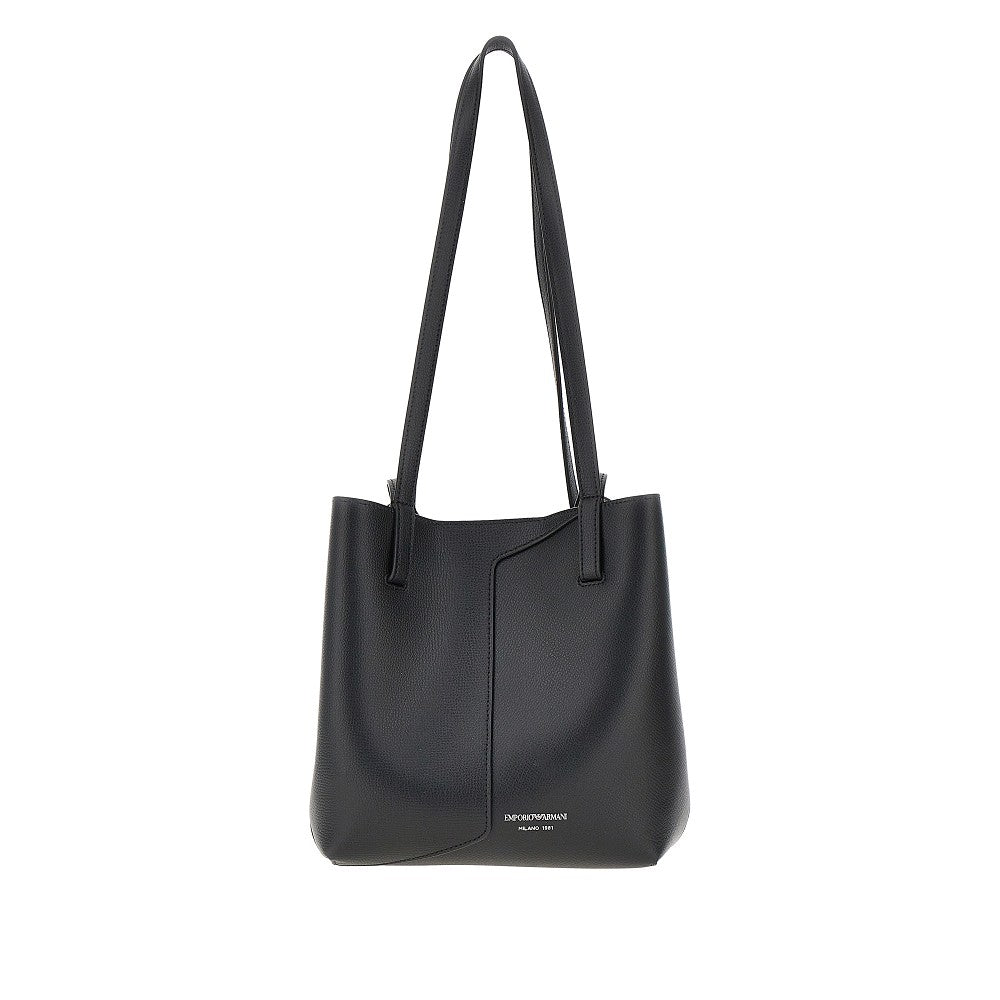 Tote bag 'Emporio Armani 1981' in pelle
