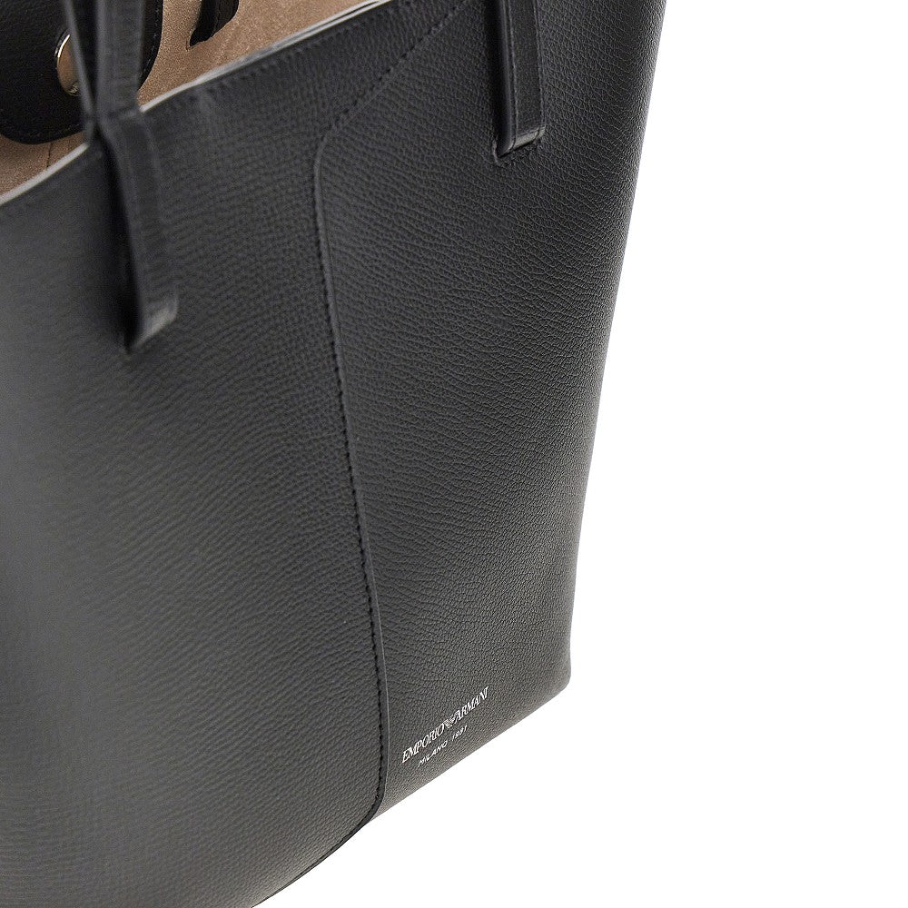 Tote bag 'Emporio Armani 1981' in pelle