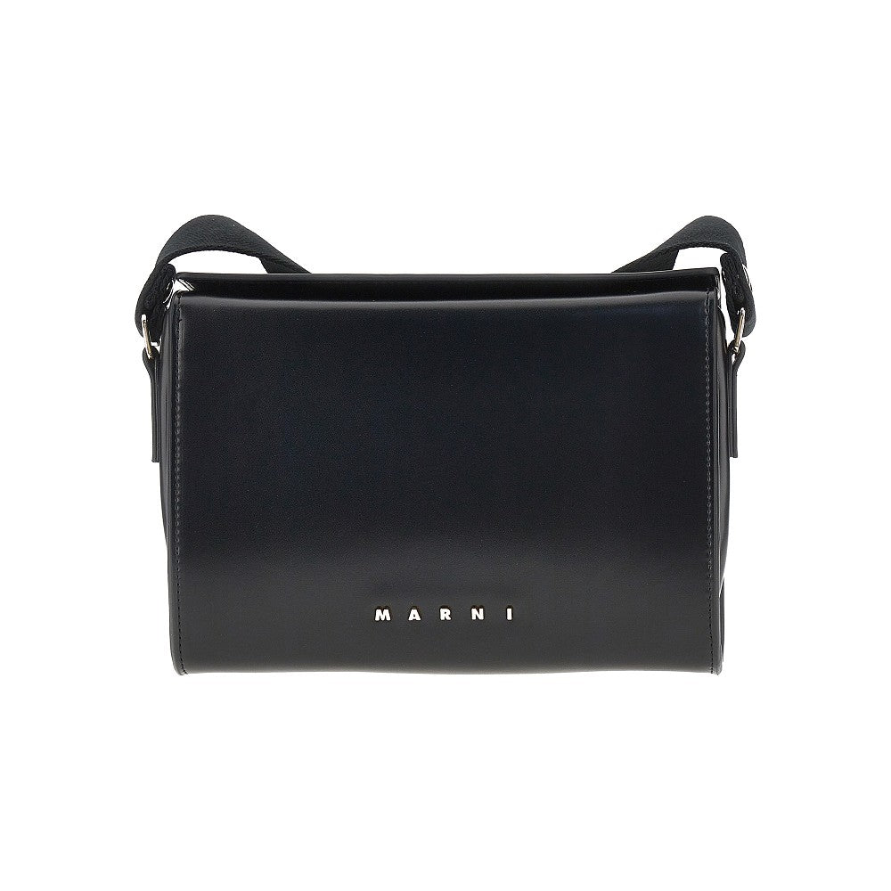 Borsa a tracolla in pelle sintetica