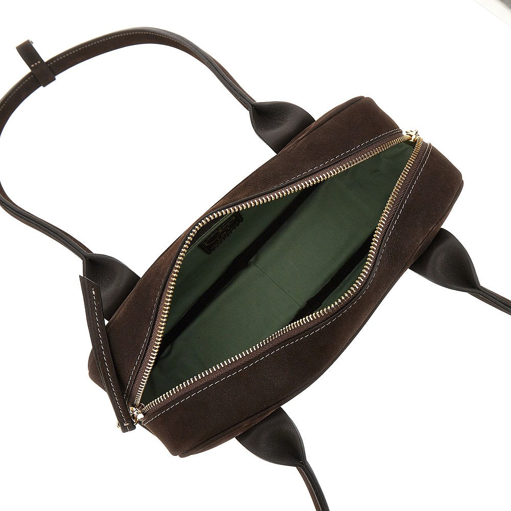 Borsa a spalla 'Bigotta' in nabuk