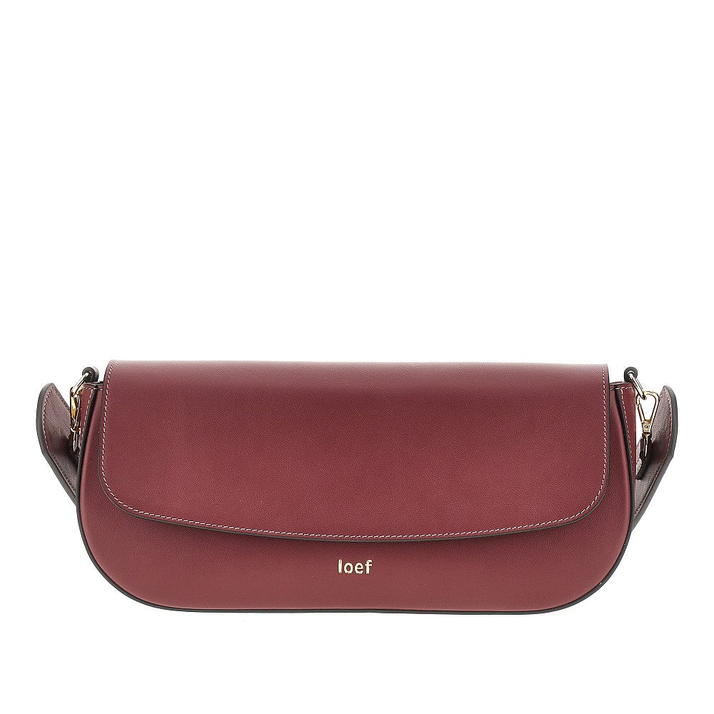 'Ele' smooth leather bag